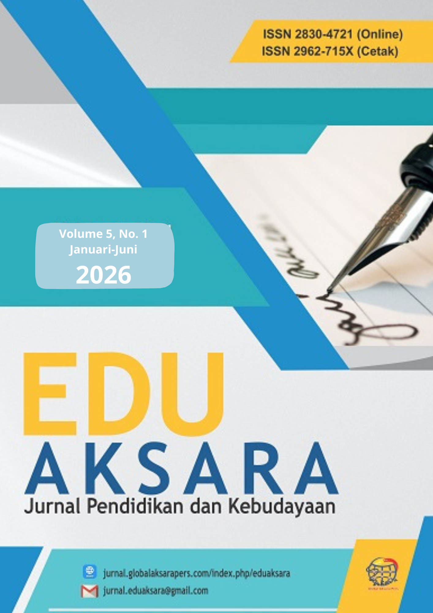 					Lihat Vol 5 No 1 (2026): Edu Aksara: Jurnal Pendidikan dan Kebudayaan
				